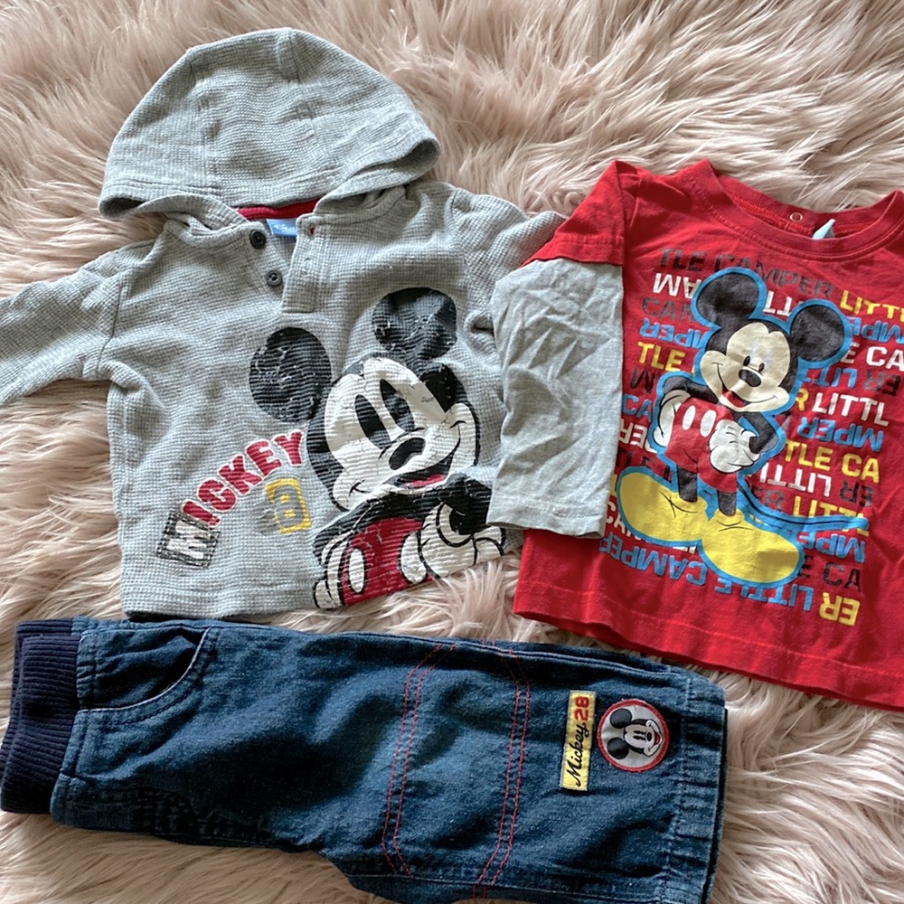 6-9m Mickey Mouse set